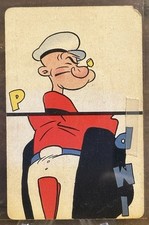Popeye Playing Card 1934