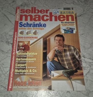 DIY Selber Machen 1/2000 Carport Dachausbau Garten Zimmerpflanzen Mini-Garderobe