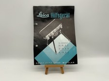 Leica Hilfsgerät Manual German