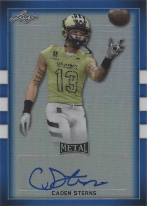2018 Leaf Metal U.S. Army All-American Bowl Caden Sterns #BA-CS1 - 1 of 2
