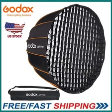 GODOX QR-P90 Quick Release Portable Deep Parabolic Softbox with Honeycomb Grid