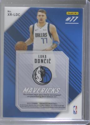 2018-19 Panini Chronicles - Luka Dončić #XR-LDC for sale | eBay