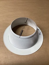 Juno Lighting V3024W-WH 6” Conical Baffle Trim Round White VuLite #112E114PR6*CO