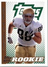 2006 Topps Draft Picks & Prospects #117 Anthony Fasano RC - Dallas Cowboys