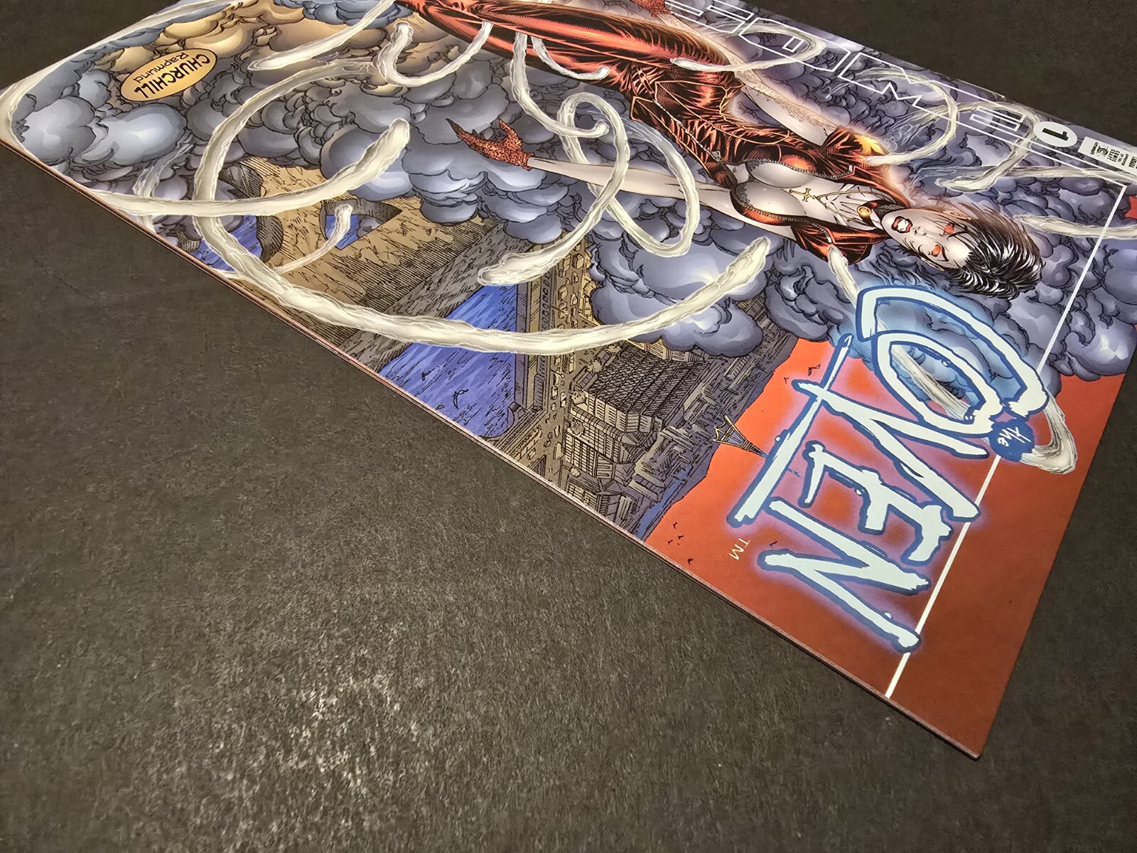 COVEN Vol.2 #1(1/99)FANTOM VARIANT  CVR. BY IAN CHURCHILL(AWESOME)CGC IT(9.8)RAW