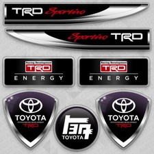 Toyota Trd Sportivo Racing Energy Medal Car 3d Logo Sticker Vinyl Decal Decor Toyota Trd Sportivo Racing Energy Medal Car 3d Logo Sticker Vinyl Decal Decor