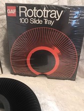 GAF Rototray Circular Slide Tray Holds 100 Slides