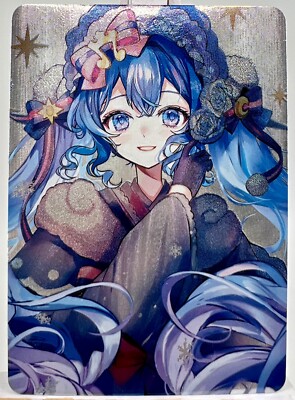 Goddess Story - Hatsune Miku Anime Waifu bishoujo Doujin Card Holo ACG/CCG