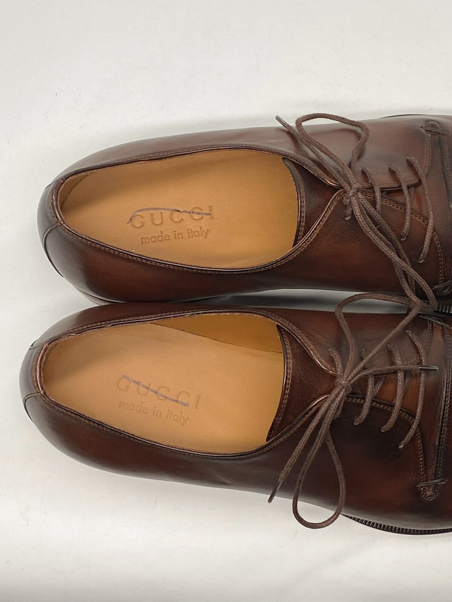 Gucci Leather Lace-Up Derby Shoe size 9.5/us size 10.5 | eBay display picture 3