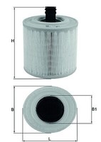 Knecht LX3015/14 Luftfilter FüR Astra K 1.0-1.6D 06.15- Opel