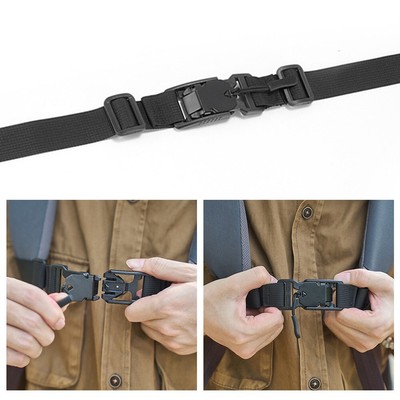 Backpack Molle Replacement Chest Sternum Strap with QR Snap Clip - Made in USA Backpack Molle Replacement Chest Sternum Strap with QR Snap Clip - Made in USA