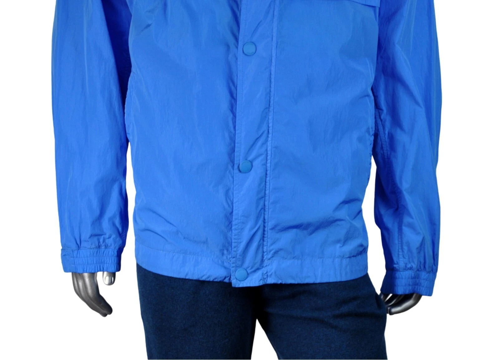 Giacca a vento leggera con cappuccio Burberry blu uomo $1.995 nuova con etichette 2XL
