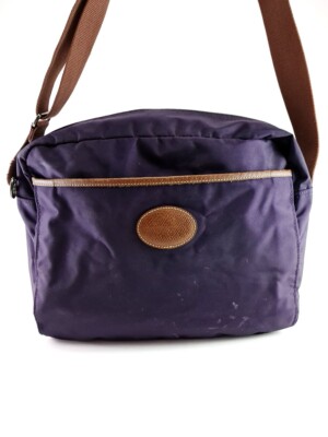 Longchamp Le Pliage Purple Nylon Hobo Shoulder Bag