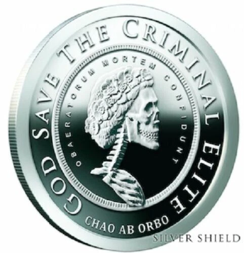 2016 1 OZ GRATEFUL DEATH PROOF - COLLECTOR ROUND W/ COA & GIFT BOX 900 MINTED