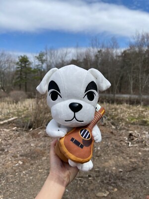 Animal Crossing New Horizons K.K Slider White Dog Plush Toy