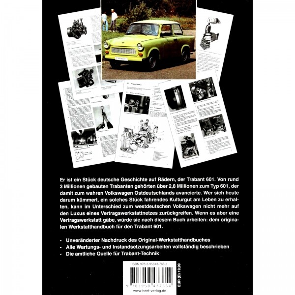 Thumbnail - Trabant 601 1964–1990 Reprint Werkstatthandbuch Reparaturanleitung