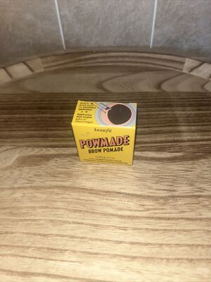 BENEFIT Powmade Brow Pomade 4 WARM DEEP BROWN - New in Box - Free Shipping