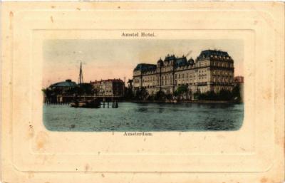 Old postcard AK AMSTERDAM Amstel Hotel. NETHERLANDS (625005)