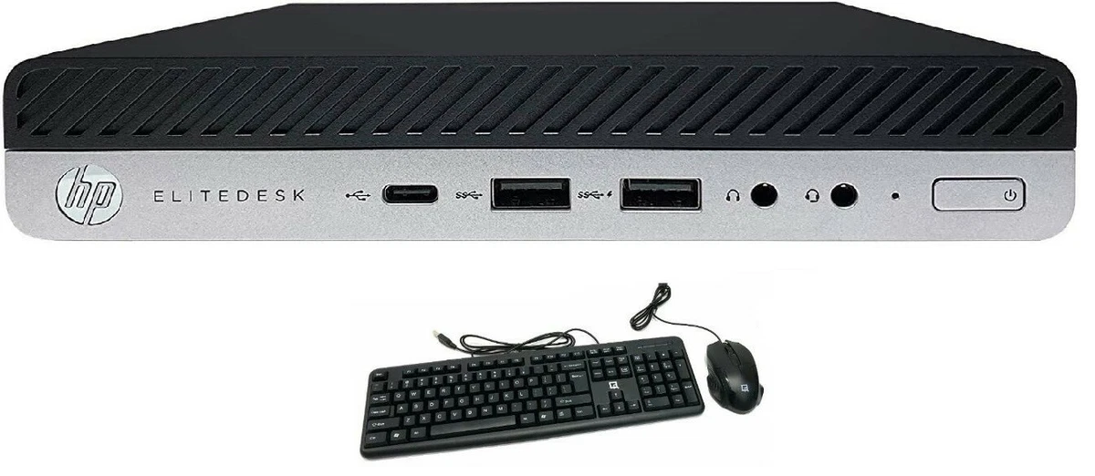 HP 800 G4 Mini Desktop Intel Core I5 8500T 8GB RAM 256GB SSD Win