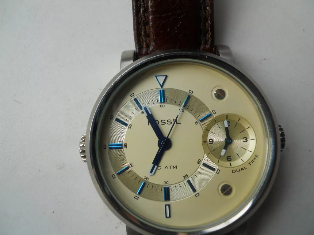 Fossil dual hotsell time