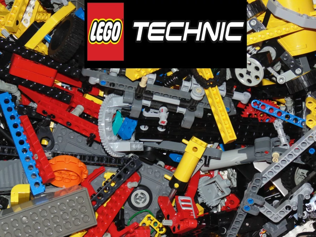 TECHNIC Bundle of mixed GENUINE parts bricks approx 400 pieces | eBay