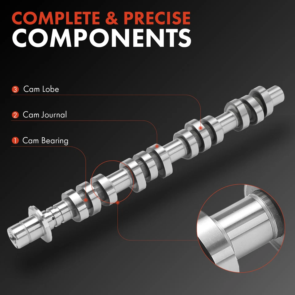 2x Árbol de levas del motor izquierdo y derecho para Ford F-250 Super Duty F-150 Lincoln Mercury Foto 4 de 4