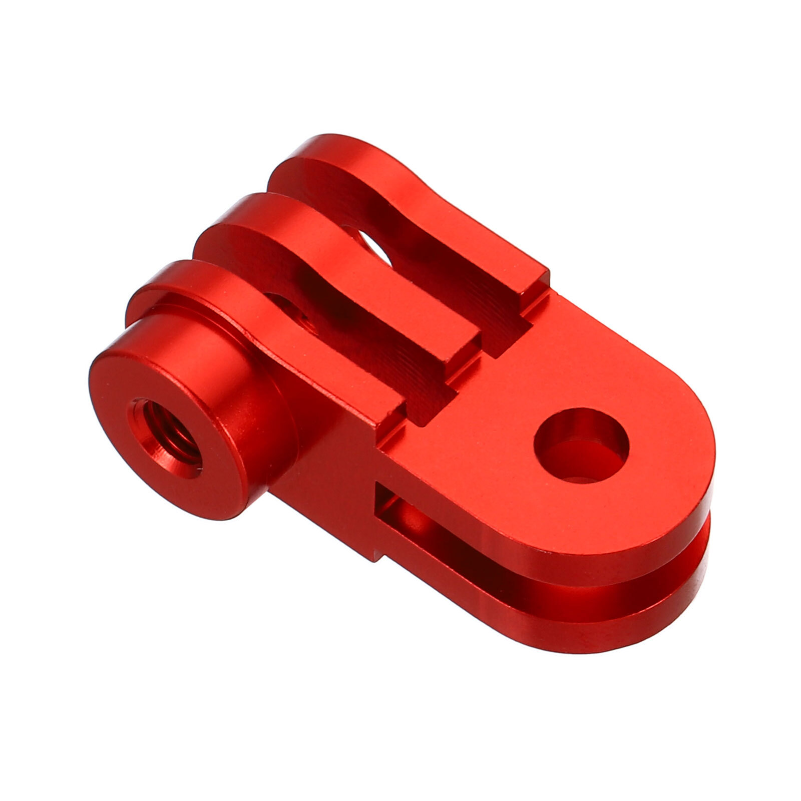 Action Camera Tripod, Aluminum Tripod Mount Style 3, Red-image