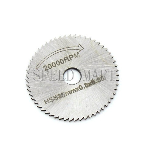 Cutting Discs Mandrel HSS Rotary Circular Saw Blades Tool For Dremel Cutoff 6PCS - Picture 6 of 7