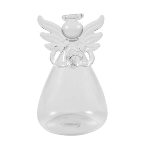 Praying Angel Vases Crystal Transparent Glass Vase Flower Containers2834 - Picture 1 of 10