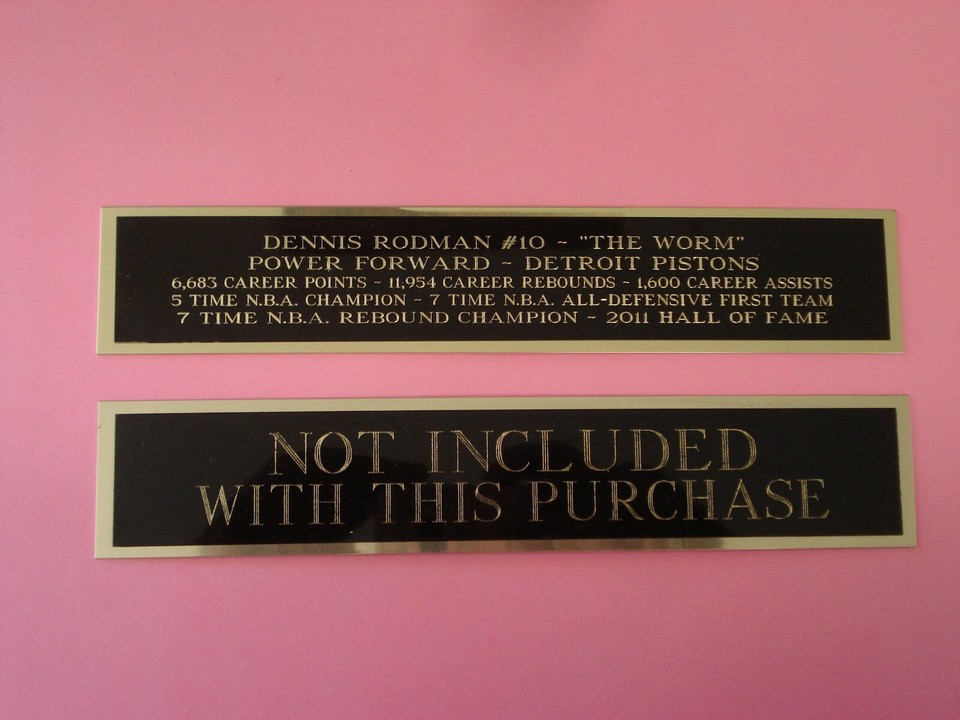 New York Yankees 1958 World Series Nameplate For A Baseball Jersey Case