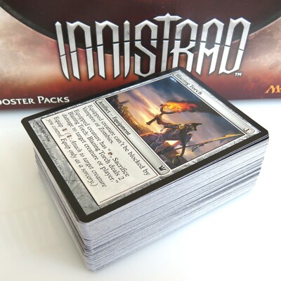 INNISTRAD ~ Complete 107 Card COMMON SET MtG delver of secrets