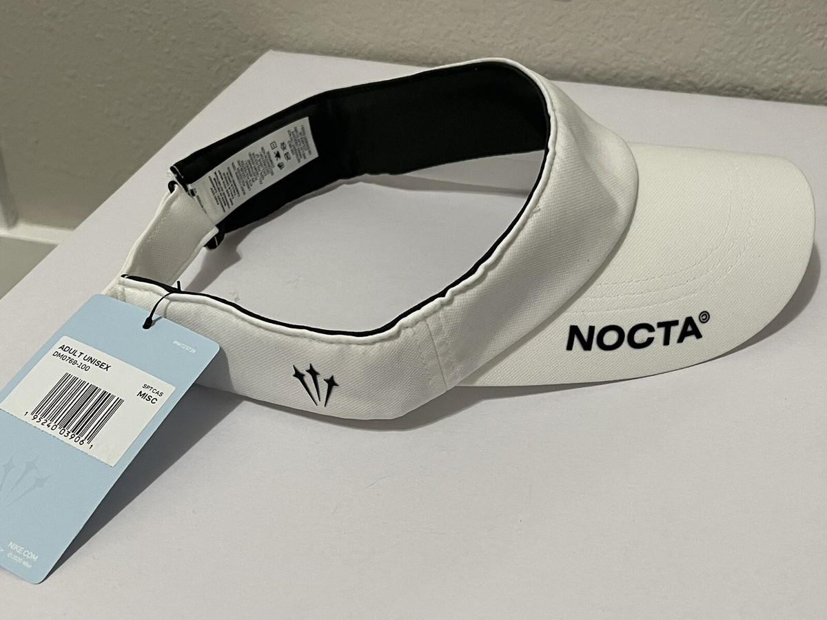 NIKE NOCTA GOLF バイザー 白 nike drake nocta golf visor ノクタ サンバイザー 白 ホワイト ラスト