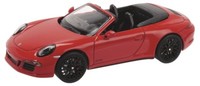 Schuco 1:43 450758600 Porsche 911 Carrera 4 Gts Cabrio Rot Neu Ovp