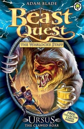 Beast Quest: Ursus the Clawed Roar Se, Adam Blade, Like New, Pap