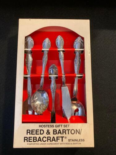 Vintage REED & BARTON No. 4 Matching Set of Silver Plate Serving