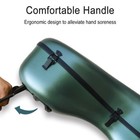 Carbon Fiber Cello Case 4/4 Hard Shell Waterproof Portable With Straps — photo 7
