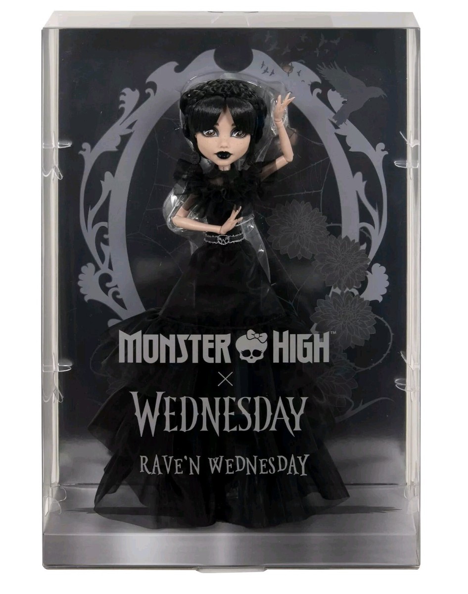Monster High x Rave'N Dance Wednesday Doll | Addams Family