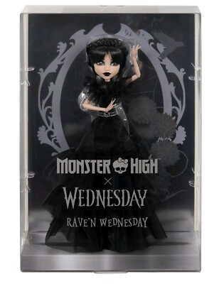 Monster High x Rave'N Dance Wednesday Doll | Addams Family