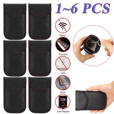 RFID Blocking Bag Car Key Signal Blocker Case Faraday Cage Fob Pouch Keyless