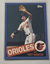 TREY MANCINI / 2020 Topps Series 2 / 1985 35th Anniversary BLUE Parallel /85TB-5