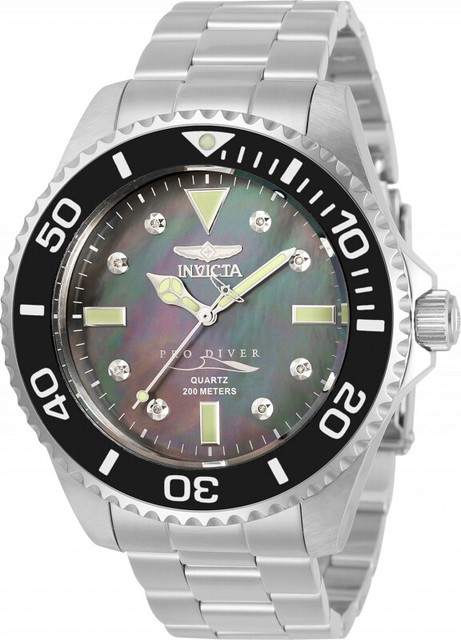 Mother Of Pearl Invicta Watch Hot Sale 