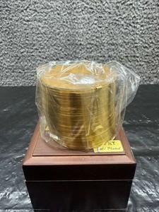 Vintage The Original Slinky Brand Authentic 14 Karat Gold Plated Slinky Toy