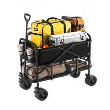 Double Decker Wagon Collapsible 400L & 450 lbs Heavy Duty Extended