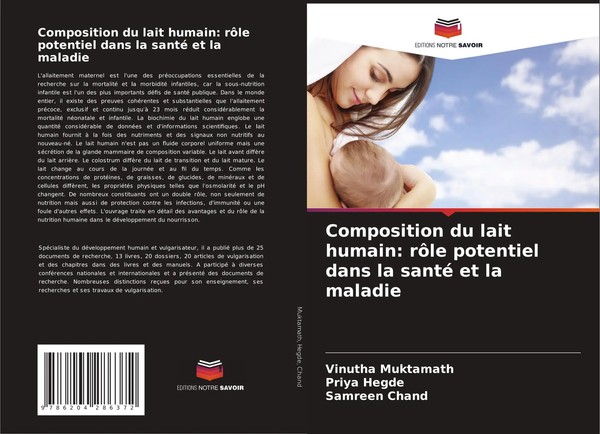 Vinutha Muktamath (U. A.) | Composition Du Lait Humain: RôLe Potentiel Dans...-image