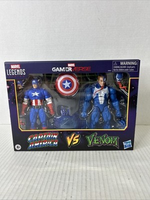 Marvel Legends Gamerverse Captain America vs Venom 6