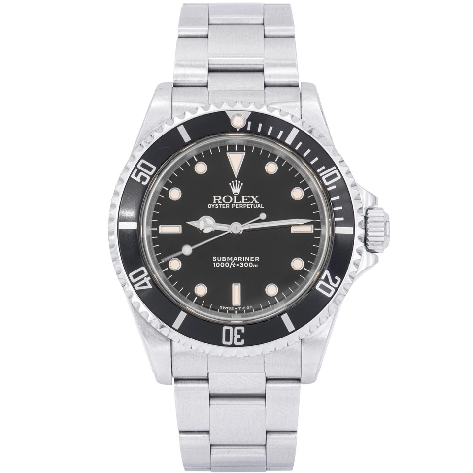 1991 Rolex Submariner (No-Date) Ref. 14060 N-Serie 2-Liner - Bild 2 von 4