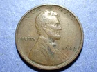 1909-VDB Lincoln cent  VF