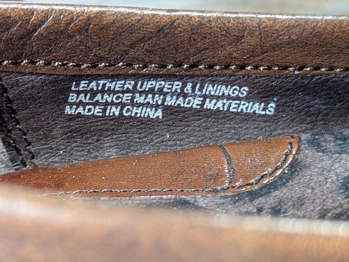 BORN Orin Leather Loafers Shoes Womens 7 Brown Buckle Slip On Comfort Logo - Picture 12 of 14