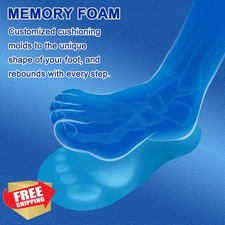 LRRBUE Women Memory Foam Shoe Insoles Pink US 9.5