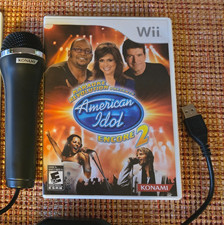 Karaoke Revolution Presents American Idol Encore 2 With Microphone Nintendo Wii